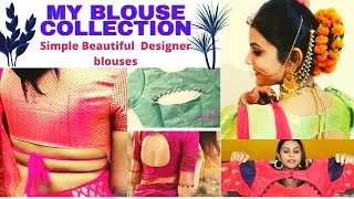 My Blouse collection | Part-1| blouse collar neck designs | blouse collection - 2022  |blouse design