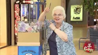 Old Lady Steals From Charity Prank