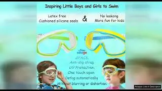 Seago Swim Goggles 2 Pack Anti-Fog Anti-UV Wide View Swimming Goggles Review