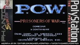 🔴 @GameplaysRetro1 | P.O.W. Prisoners of War | Nintendinho - Polystation - Phantom System
