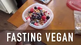 Vegan Intermittent Fasting Vlog