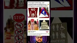 Road Signs That Make ZERO Sense 😂🚦 | Funniest Sign Fails Ever