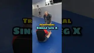 Single Leg X Entry BJJ #jiujitsu