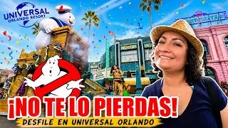 ¡FUIMOS a VER el NUEVO DESFILE de UNIVERSAL STUDIOS ORLANDO! (MEGA MOVIE PARADE)