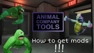 How to get mods in animal company! Super easy! (Not real ac)