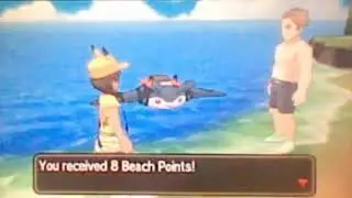 Pok&eacute;mon Ultra Moon Mantine surfing day time