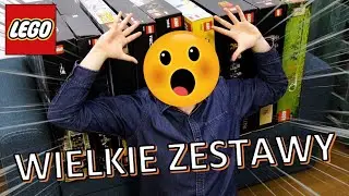 MOJE WIELKIE NIEZBUDOWANE ZESTAWY LEGO 😮 | Maciek i Klocki