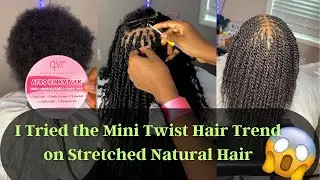 Perfect Mini Twist Tutorial with QVR Hair | Detailed video 🔥
