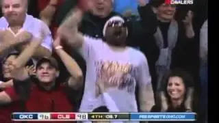 Daniel Gibson 3-Pointer vs Oklahoma City Thunder (Lebron's assist)