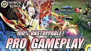LAM PRO GAMEPLAY 100% UNSTOPPABLE! - BEST ASSASSIN TECHNIQUE DOMINATION THE GAME | HONOR OF KINGS