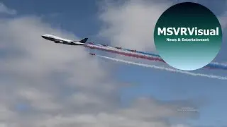 British Airways BOAC Flypass With Red Arrows - RIAT 2019 4K