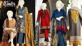 J. Winter Collection 2019-20 with Price - J. Unstitched Collection - 2,3 piece - J. 30% Sale Article