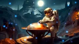 Space Handpan Music | A SHORT VIDEO with Handpan Music by Gary Sugerman (dark, mystic)