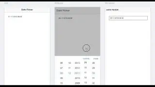 Ionic 2 / 3 Date Picker Example [output]
