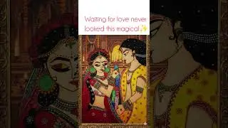 How To Ram Sita Painting 🚩 #shorts #artistdeepusaini #jayshreeram #making #trending #art #yt
