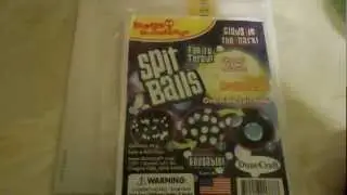 Spit Balls, that grow up to 200 times their original size!