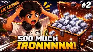 The best IRON FARM In Minecraft? 😱 (LagLegends SMP)