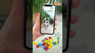 My Cat | Playing with My Virtual Cat Outside the Device | Virtual Pet Game