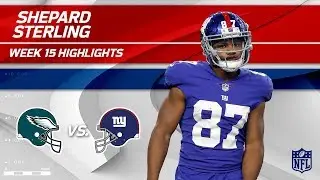 Sterling Shepard Highlights | Eagles vs. Giants | NFL Wk 15 Player Highlights