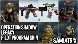 New Pilot Program Uniform and Gun Skins - Operation Shadow Legacy