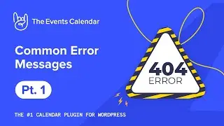 Common Error Messages: wp_debug_display mode is on