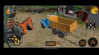 Backhoe Loader JCB Simulator Gameplay - Indian Vehicles Truck JCB Driving - Android Gameplay