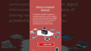 What is Computer Network #short