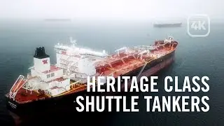 Heritage Class Shuttle Tankers - 4K Aerial Footage