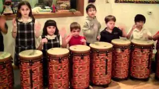 3rd Grade Music - Drumming to Tideo (Fairmont Anaheim Hills Campus)
