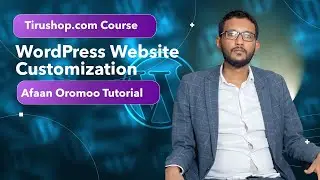 How to Make money online in Ethiopia!? Website Customization Tirushop Tutorial 2025 🤔