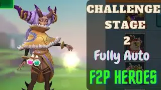 Lords mobile - Challenge stage 2 auto heroes/ 2023