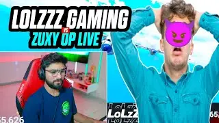 2 Tim Fight Full Intense LoLzZz Gaming vs Zuxy oP Youtuber vs Youtuber Fight Video i Rush AJ 