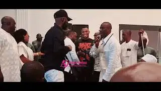 Lagos Socialite Big Boys Made Statement On Stage With K1 @Akinsiku 50th Birthday Party in Lagos