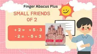 Finger Abacus Plus | Small Friends of 2 | Zippy Learning 