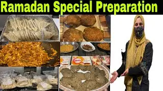 Ramadan Preparation 2021 | Pre Preparation For Ramadan with Recipes | Ramadan 2021