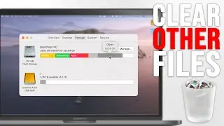 How to delete other storage/system data on Mac! [2023]