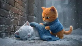 He Drew His Mom on the Wall: A Heartbreaking Story of an Orphan Kitten 🖍️🐱