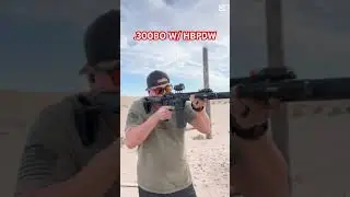 HBPDW Brace Testing with .300blackout upper #300blackout #ar #guns #suppressor #ar15