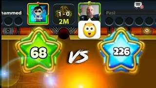 8 Ball Pool | Level 68 VS Level 226 🔥❤