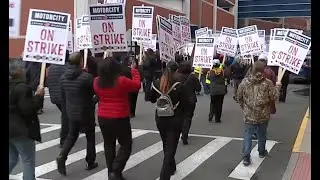 Thousands of Detroit casino workers go on strike