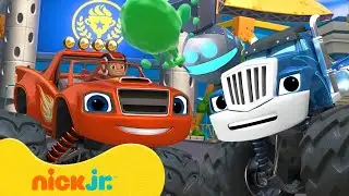Blaze e le Mega Macchine | Blaze e Crusher: Gare e Missioni Epiche! | 90 Minuti | Nick Jr. Italia