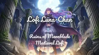 Chill Lofi | Medieval Fantasy Music | Ruins of Moonblade with Luna-Chan 🗡