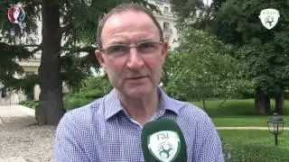 Martin O'Neill update following the Sweden game.