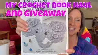 My Crochet Book Haul & Giveaway