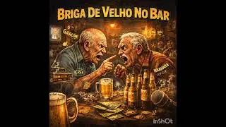 Briga De Velho No Bar