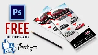 How to Create Professional DL Flyer Design Tutorial in Adobe Photoshop