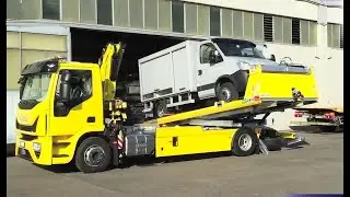 سيارة فوق سيارة !! شاهد احدث الطرق لنقل السيارات