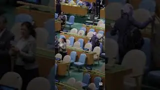 Many countries' delegation, including T&uuml;rkiye, walk out of UN General Assembly to protest Netanyahu