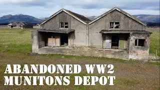 Abandoned world war 2 Munitions Depot