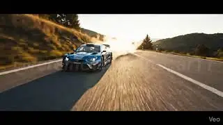 Ultra Cinematic Sports Car Drift on Mountain Road | High Speed Automotive Short